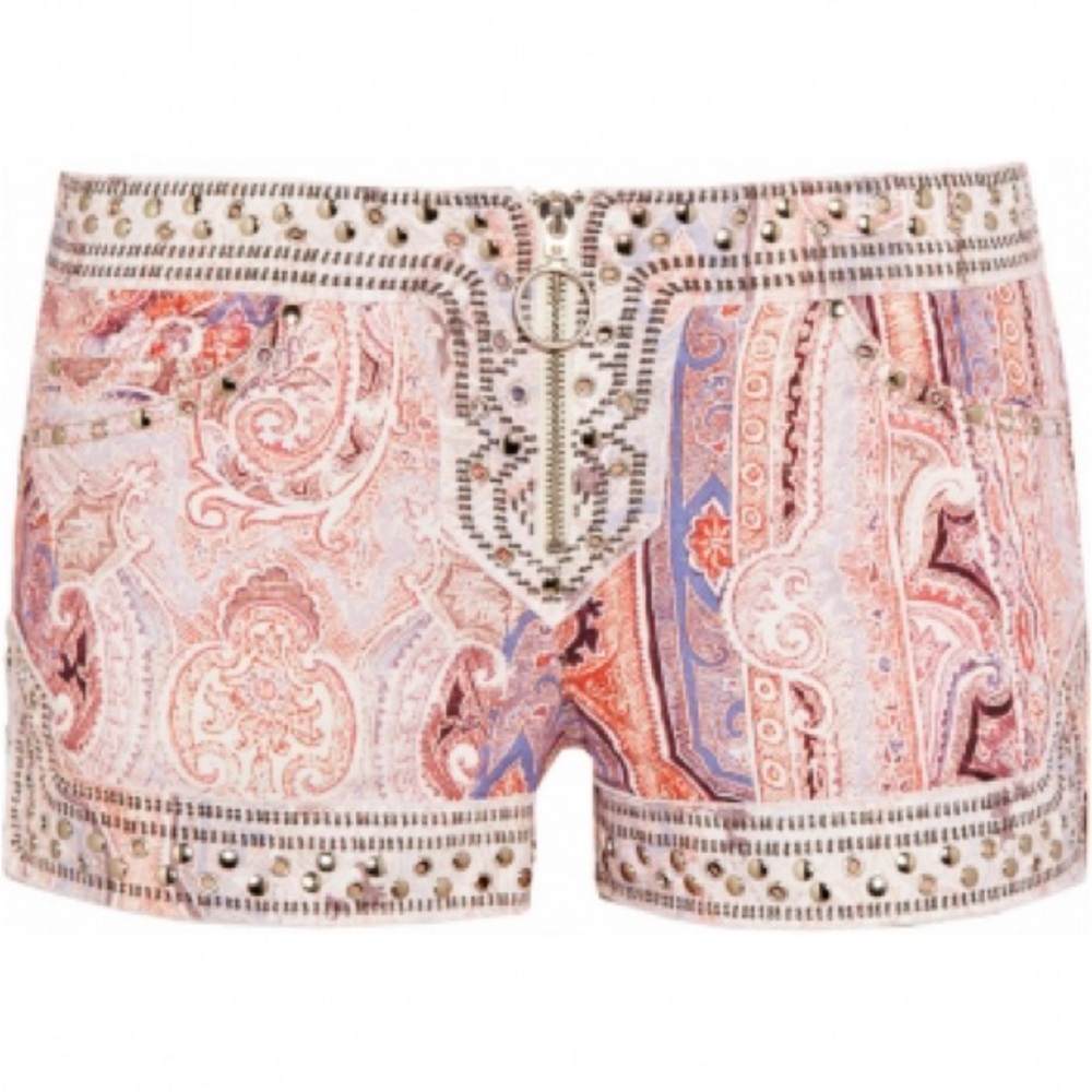 DO NOT BUY Looking for Isabel Marant Pink Paisley Studded Shorts